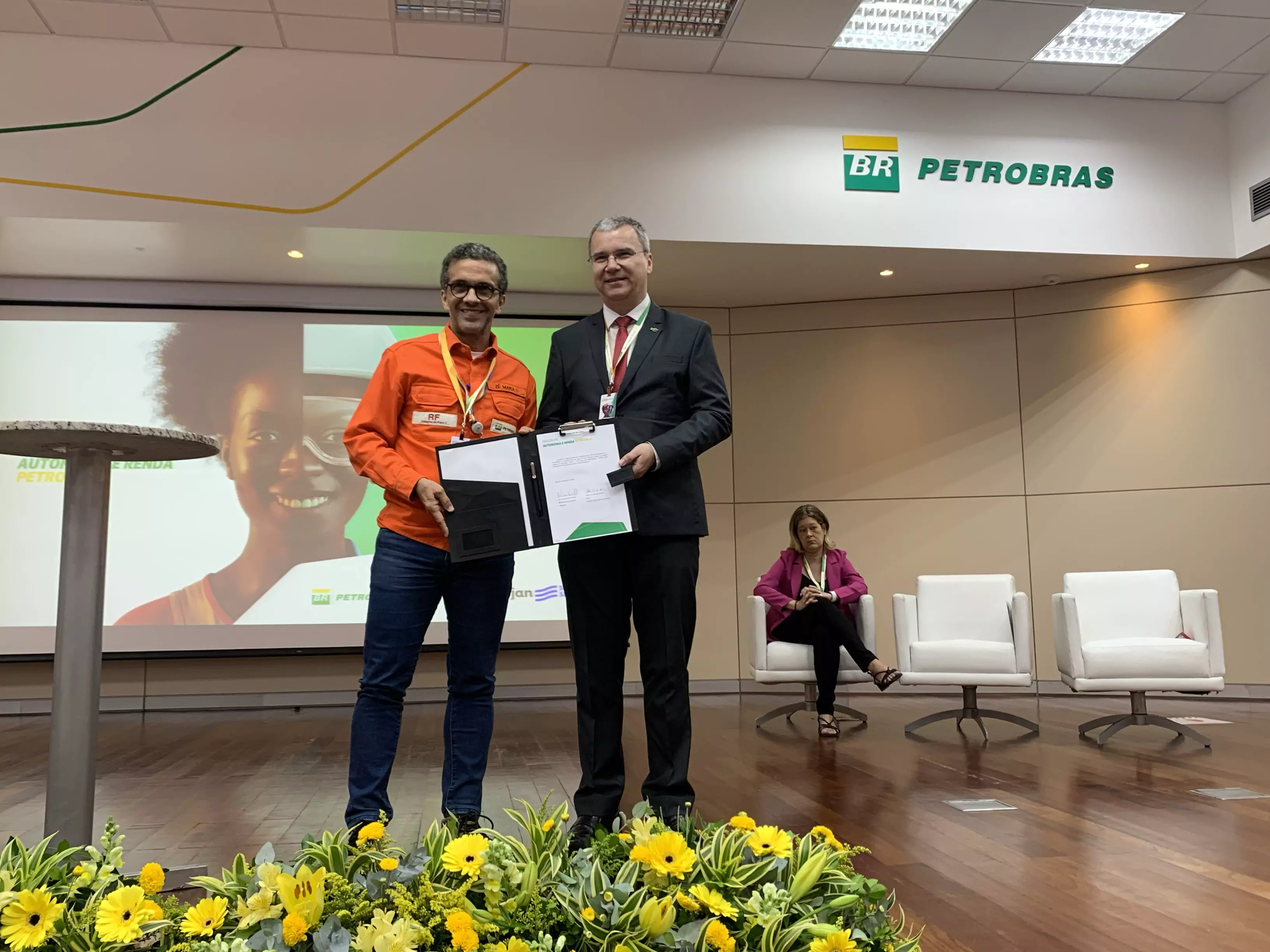 Assinatura convenio petrobras