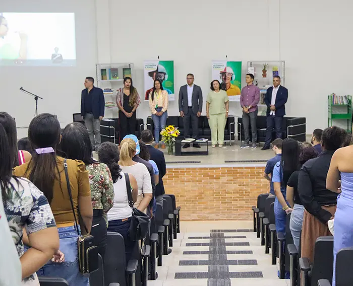 Imagem da aula inaugural realizada no IFPE - campus Abreu e Lima