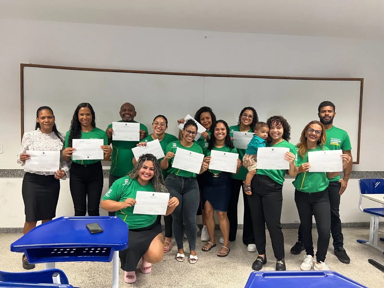 Estudantes do Programa Autonomia e Renda do IFES